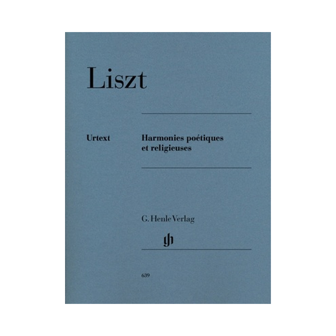 Harmonies poetiques et religieuses