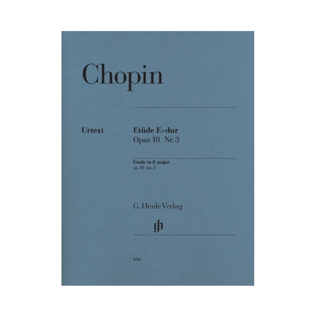 Etude E major Op. 10 No. 3