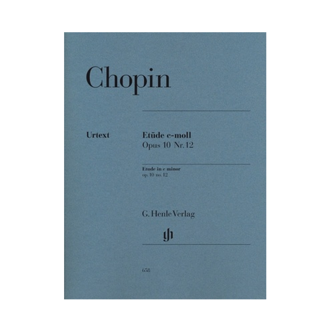 Etude Op. 10 No. 12 C minor