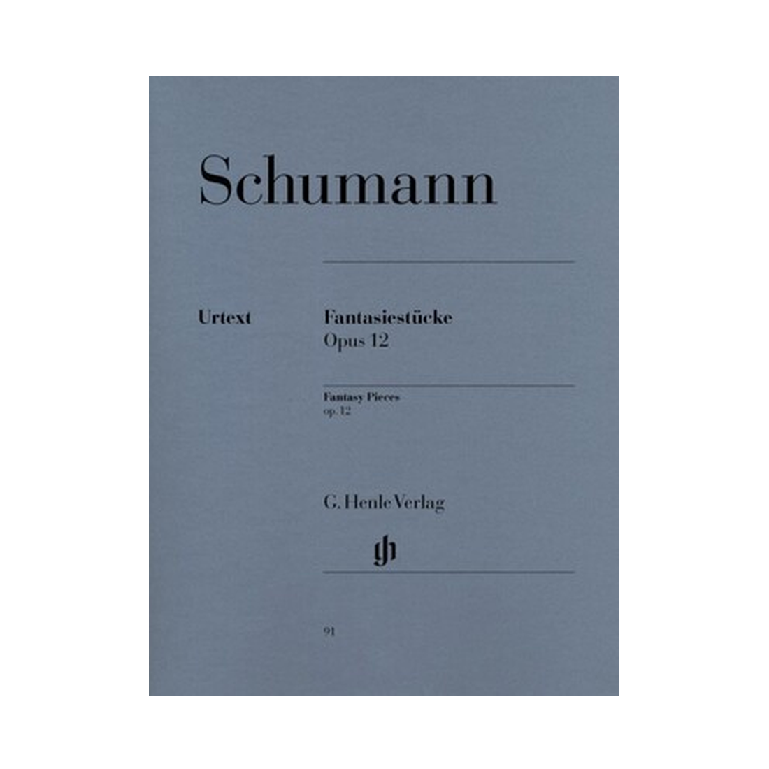Fantasy Pieces Op. 12 (with appendix: WoO 28)