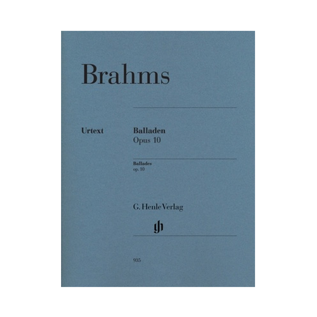 Ballades Op. 10