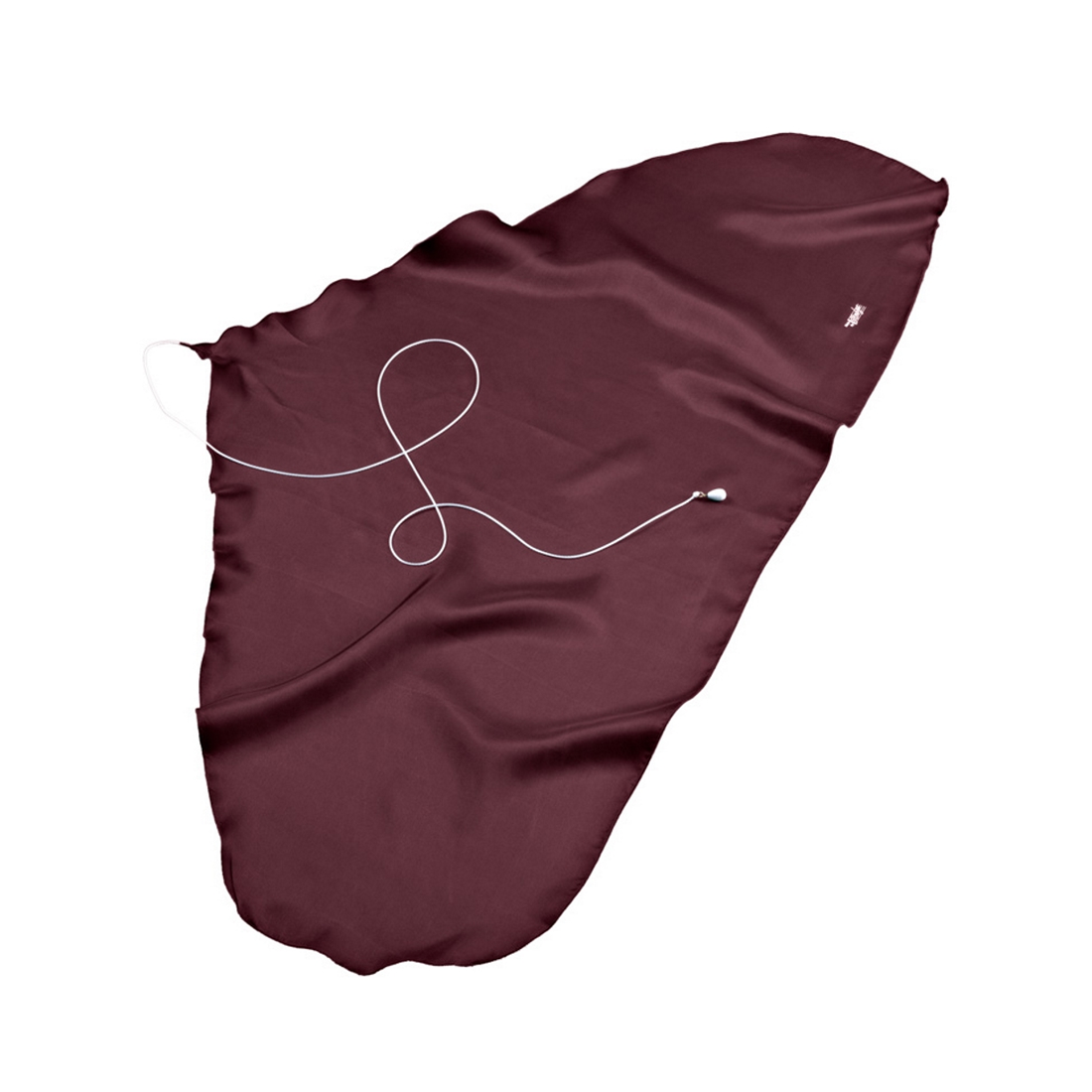 Hodge Burgundy Tenor Saxophone Silk Swab