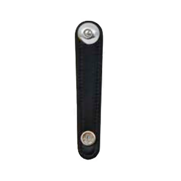 Italcinte 112 Cinturino per soffietto fisarmonica nero 10cm, Made in Italy