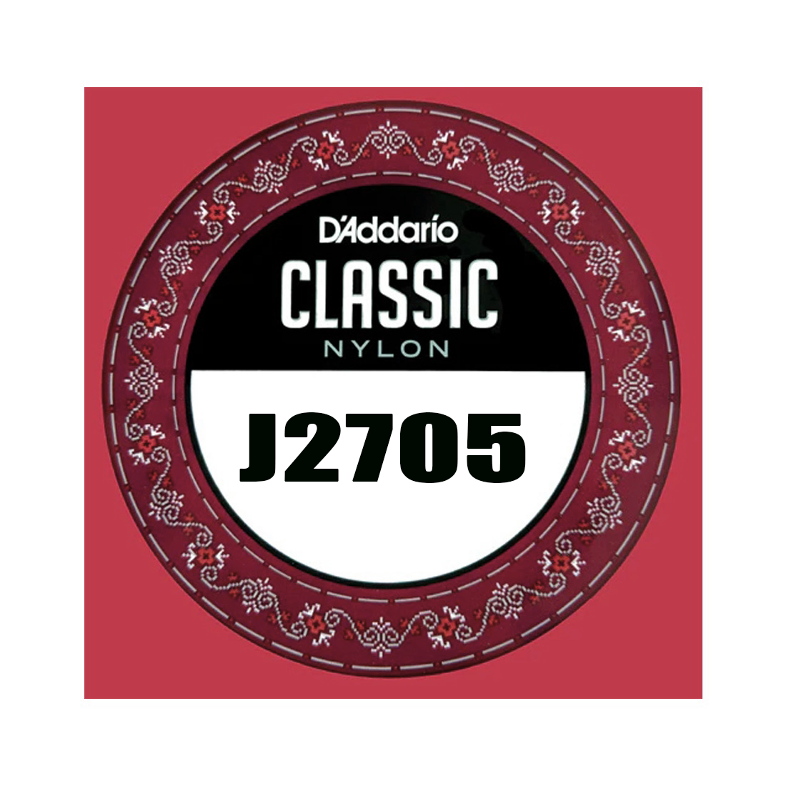 DAddario J2705 Student Nylon Classical Guitar Single String Normal Tension Fifth String