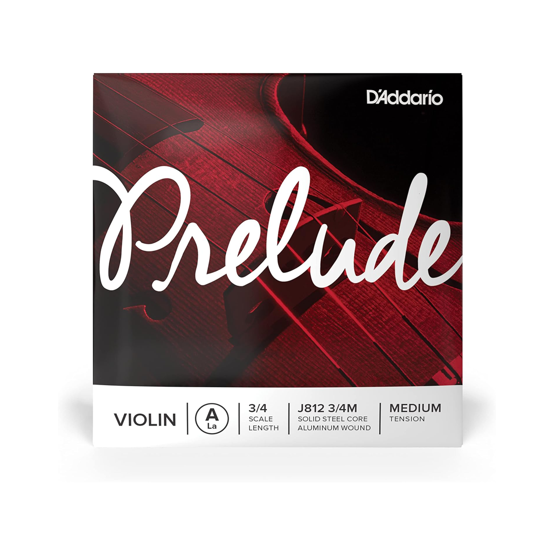 DAddario Prelude Violin Single G String 1-16 Scale Medium Tension
