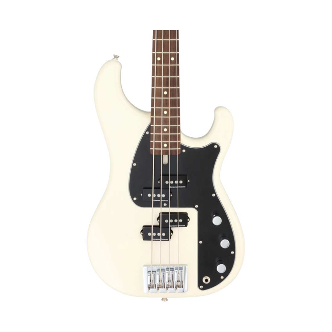 FGN JMP2-AL-R/VWH J-Standard Mighty Power Vintage White Bass Guitar Including Gig Bag