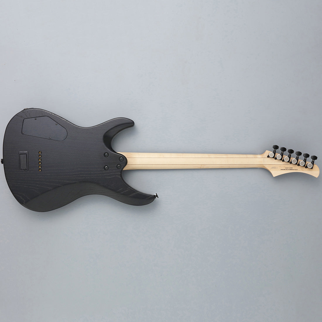 FGN JMY3-ASH-E/OPB Open Pore Black Mythic Electric Guitar with Gig Bag