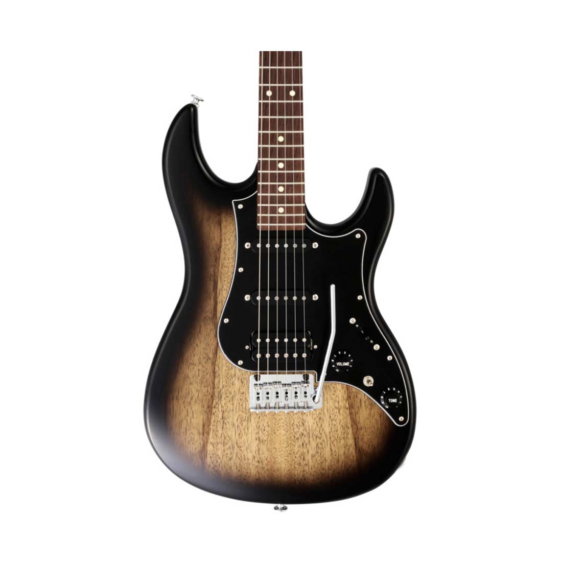 FGN JOS2-TD-EW1-R/DMT Odyssey Dark Mocha Burst Electric Guitar with Gig Bag