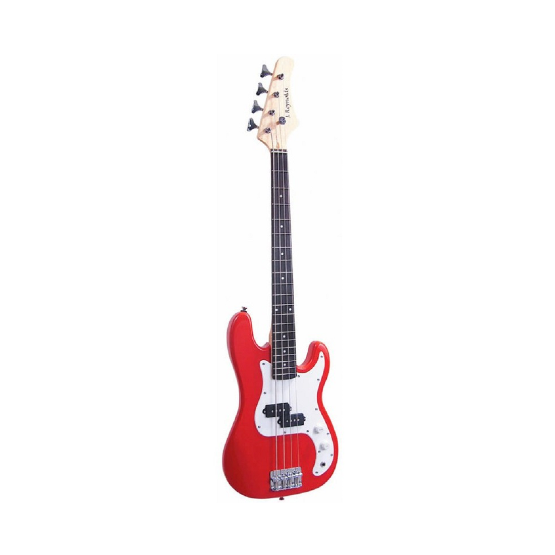 Bass J.Reynolds Short Scale Red