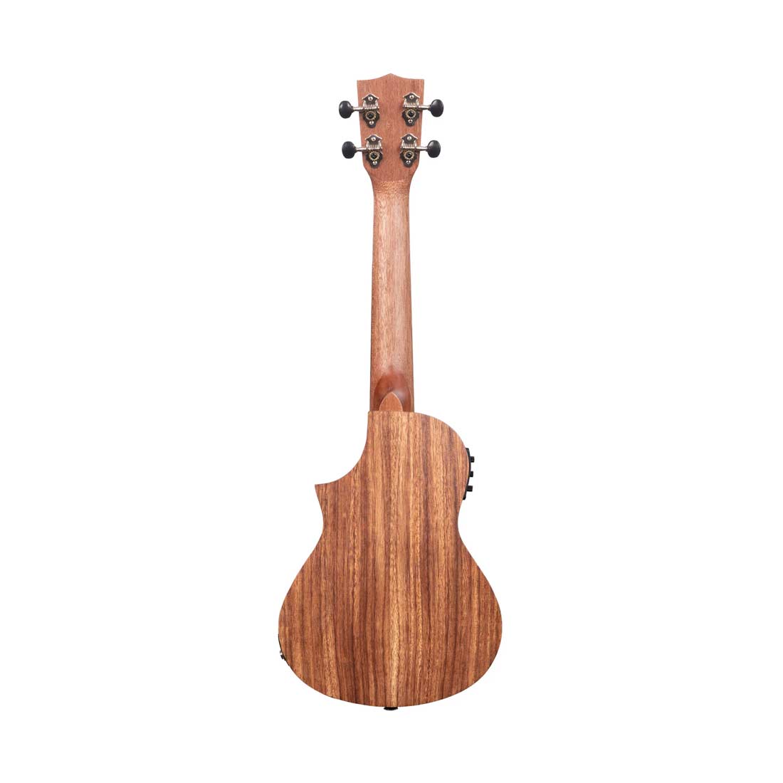 Kala KA-TK-C-CE Teak Concert Cutaway Acoustic Electric Ukulele