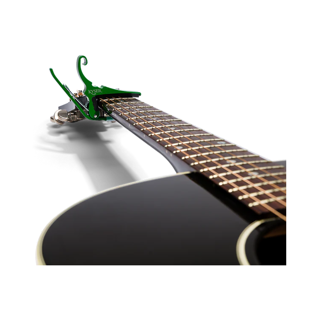 Kyser KG6EGA Emerald Green Quick-Change Acoustic Guitar Capo