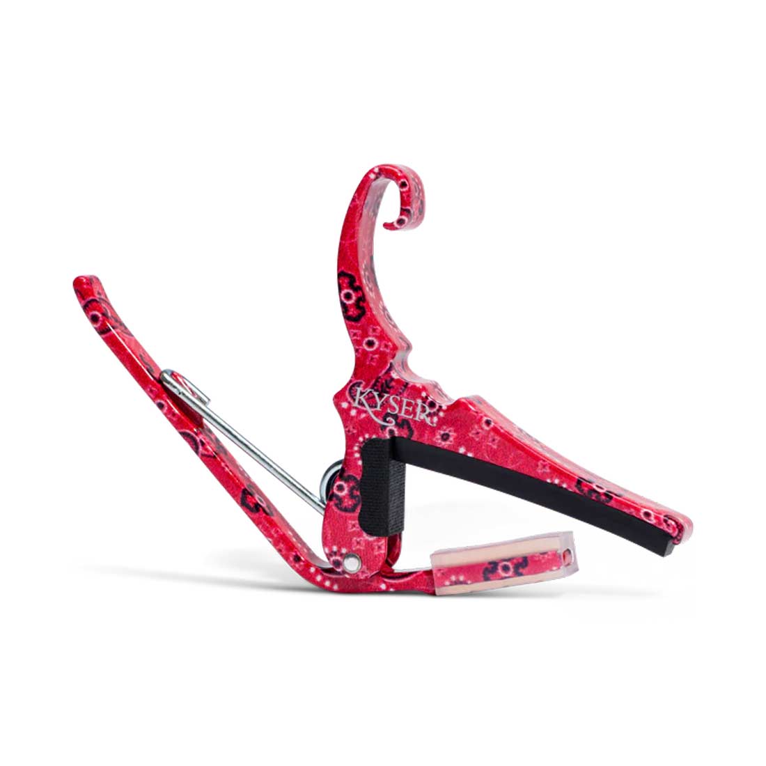 Kyser Quick Change Red Bandana Acoustic Guitar Capo