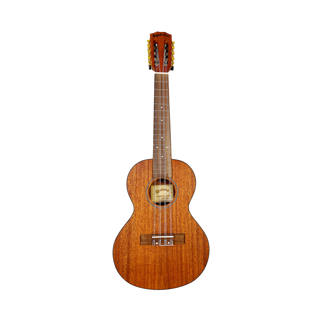 Kealoha KU-Series 8-String Acoustic Electric Tenor Ukulele in Natural Satin Finish