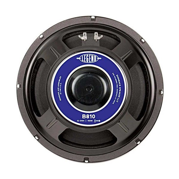 Eminence LEGENDB810 10in Bass Guitar Speaker 150w 32 Ohm