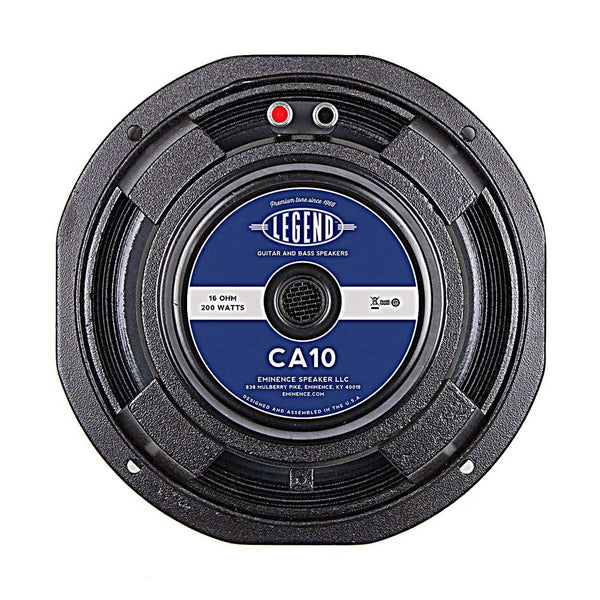 Eminence LEGENDCA10-8 10in Bass Guitar Speaker 200w 8 Ohm