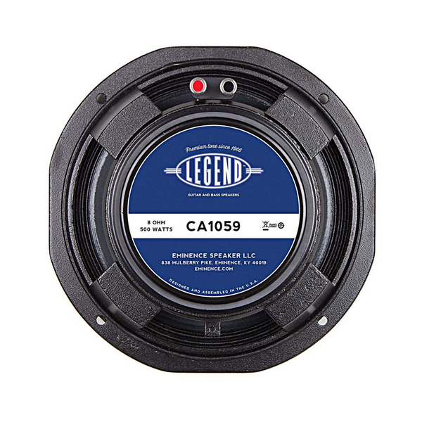 Eminence LEGENDCA1059 10in Bass Guitar Speaker 500w 8 Ohm