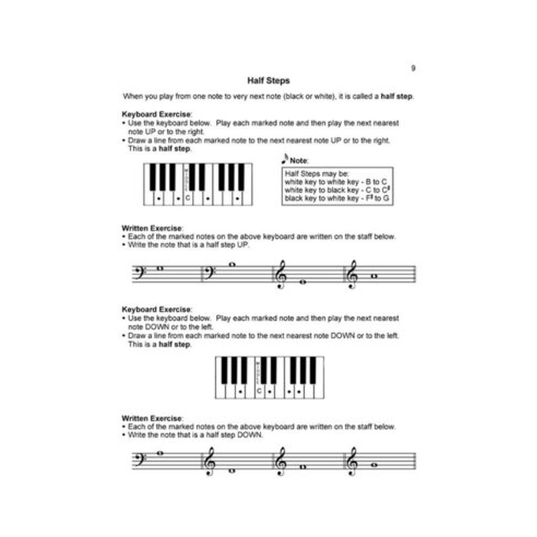 Major Scale Book