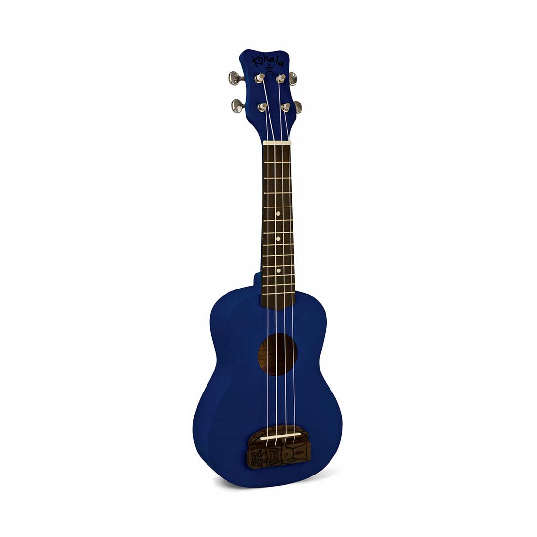 Kohala Series Soprano Ukulele in Blue with Natural Satin Finish