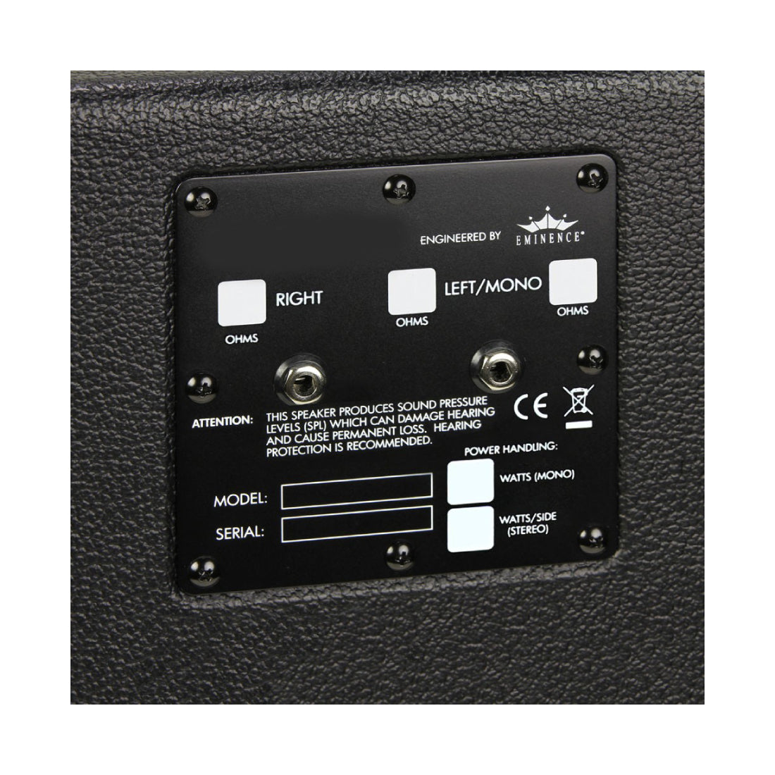 London XTC210-BT Speaker Cabinet Nero 2x10 di Eminence