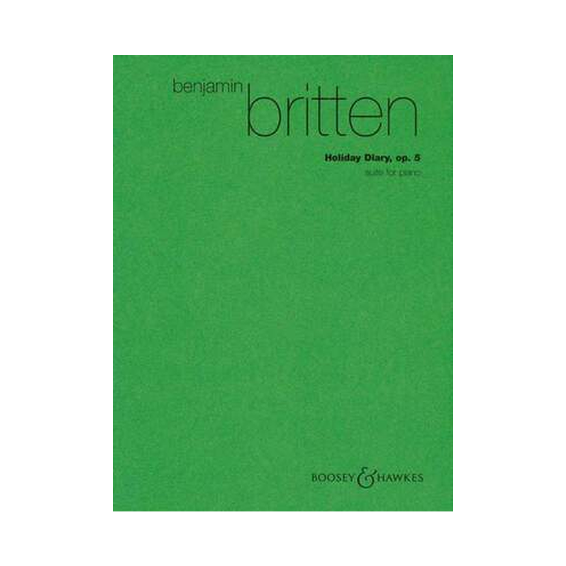 Holiday Diary Op. 5