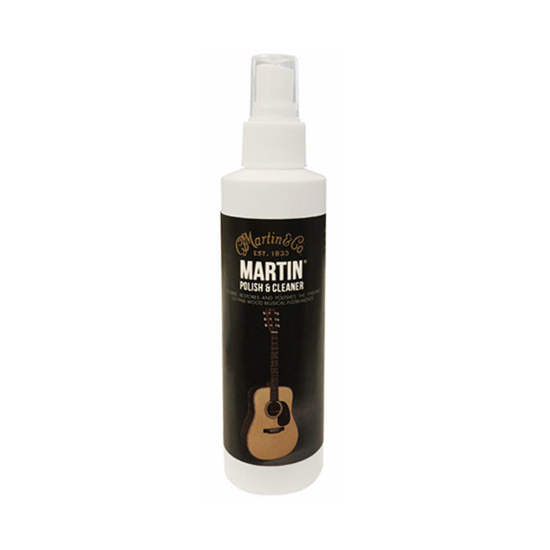 Martin Professional Guitar Polish & Cleaner 6oz 177 mL Spray Bottle