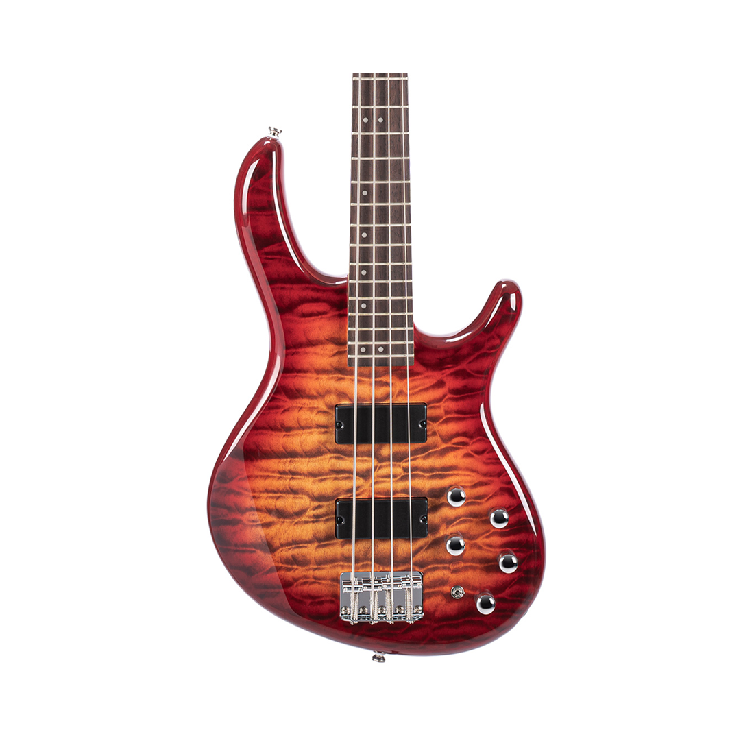 Cort MB-1 Cherry Red Sunburst Action Deluxe Plus Bass Guitar