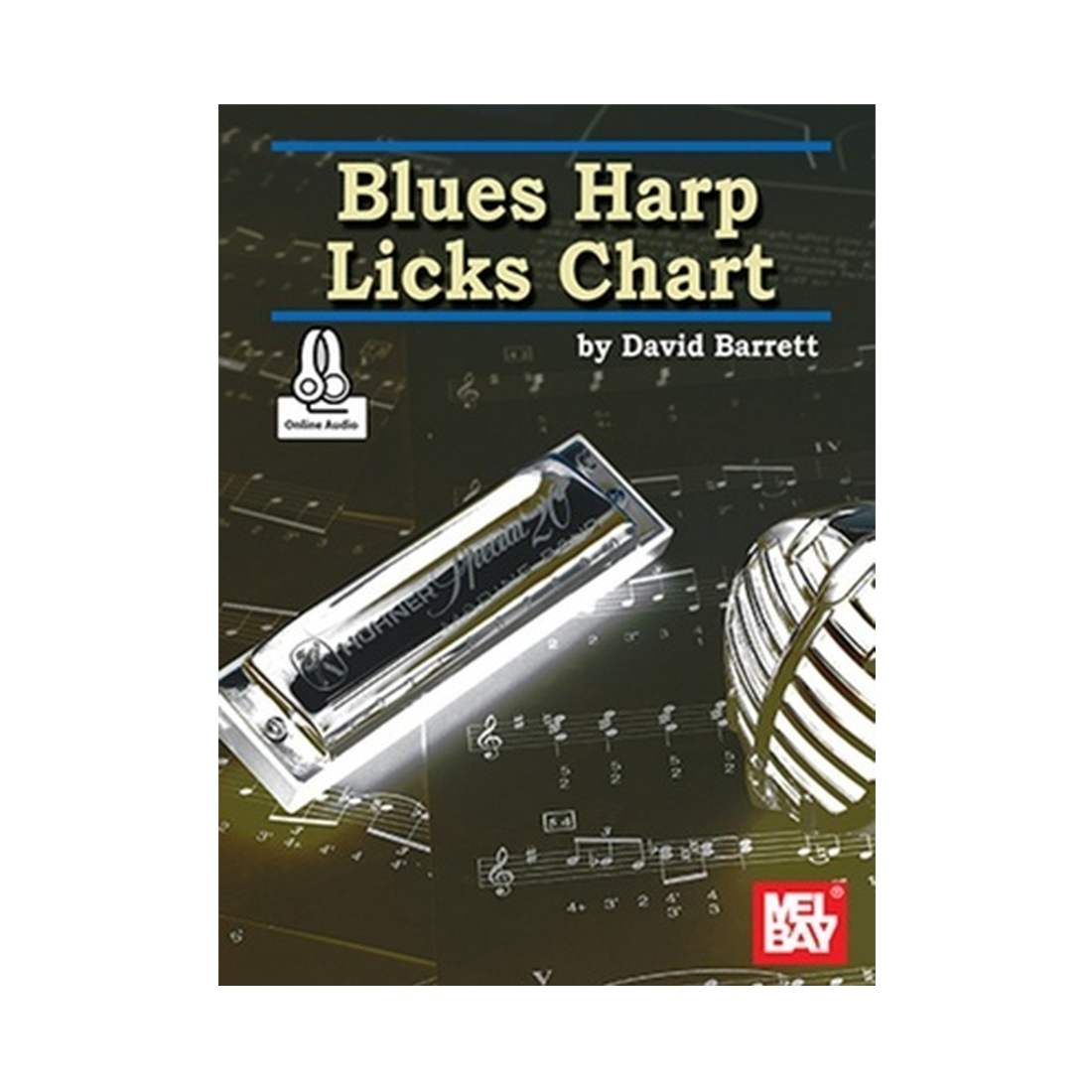 Blues Harp Licks Chart With Cd