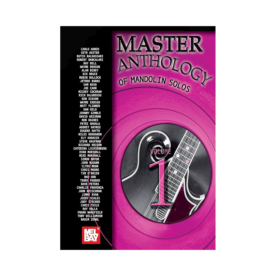 Master Anthoogy Of Mandolin Solos Vol 1 Bk/Cd