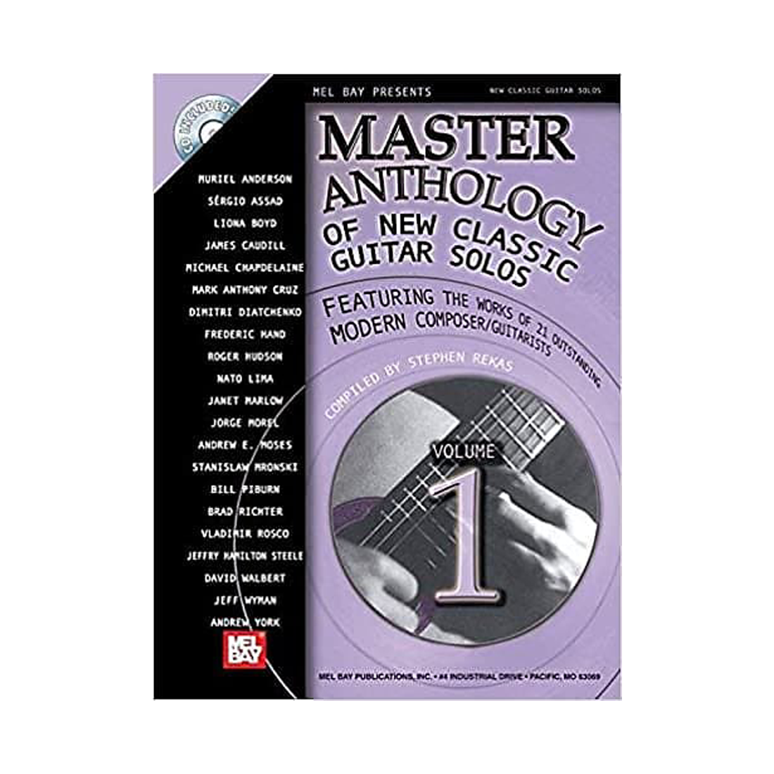 Master Anthology New Classic Gtr Solos 1 Bk/Cd