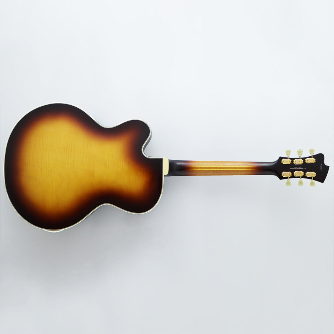 FGN MFA-FP/JB Masterfield Jazz Burst Hollow Body Electric Guitar Including Hardcase