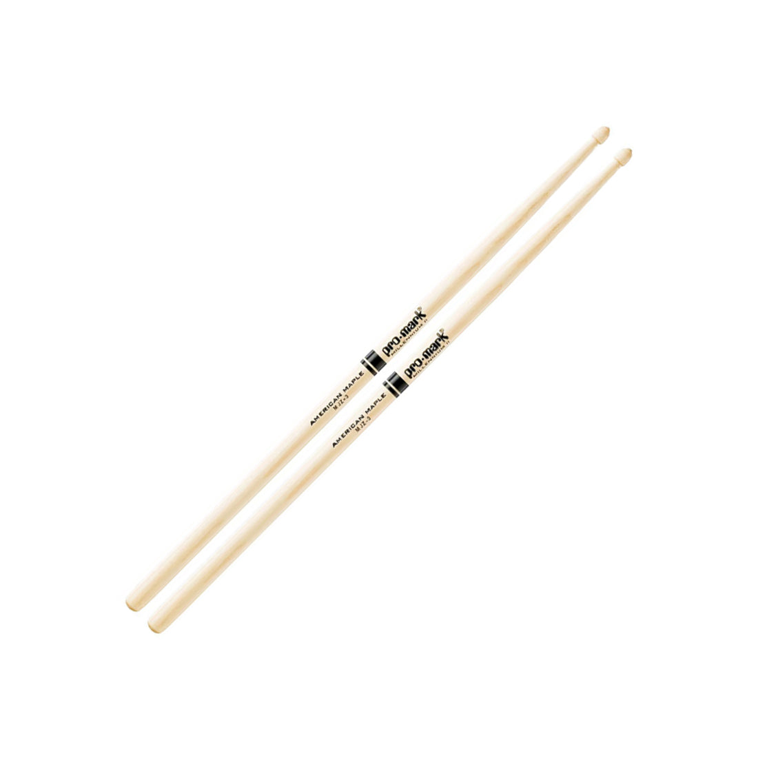 Promark JZ-3 Jazz Cafe Wood Tip Maple Drumsticks