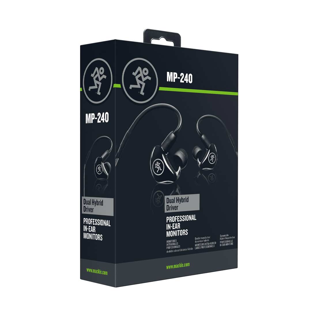Mackie MK-MP-240 Dual Hybrid Driver Professional In-Ear Monitors