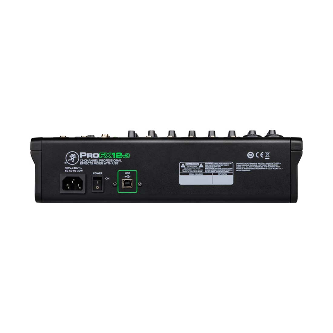 Mackie ProFX12v3 12 Channel Professional Effects Mixer with USB