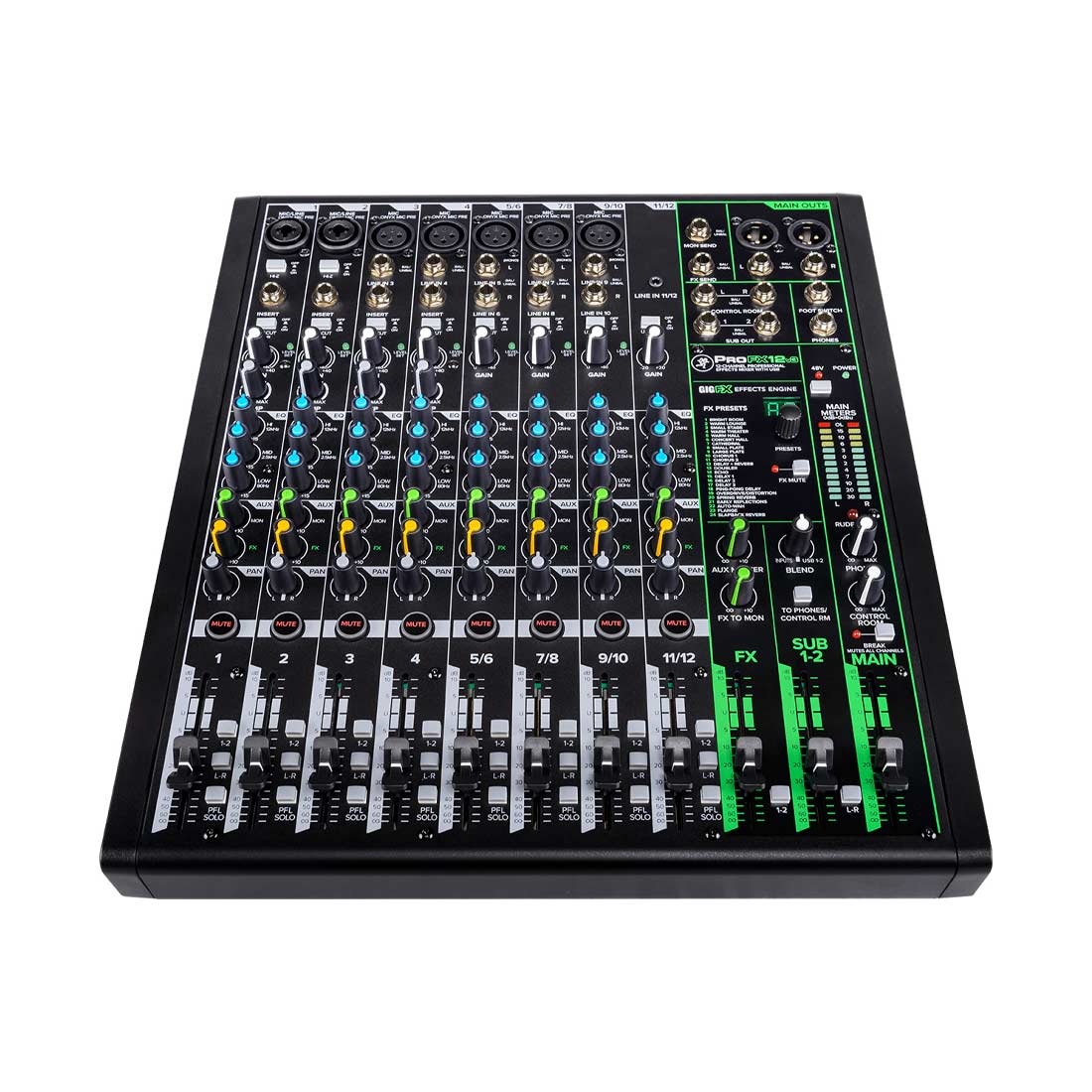 Mackie ProFX12v3 12 Channel Professional Effects Mixer with USB