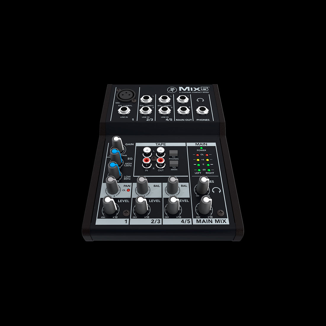 Mackie MK-MIX5 5-Channel Compact Mixer