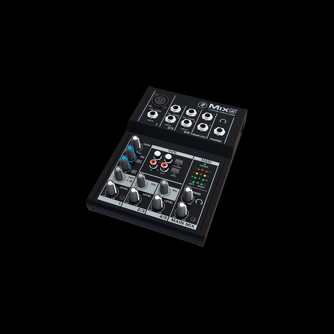 Mackie MK-MIX5 5-Channel Compact Mixer