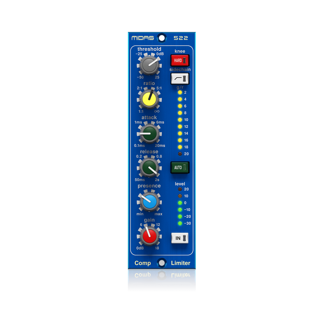 Limitatore del compressore Midas serie 500 522
