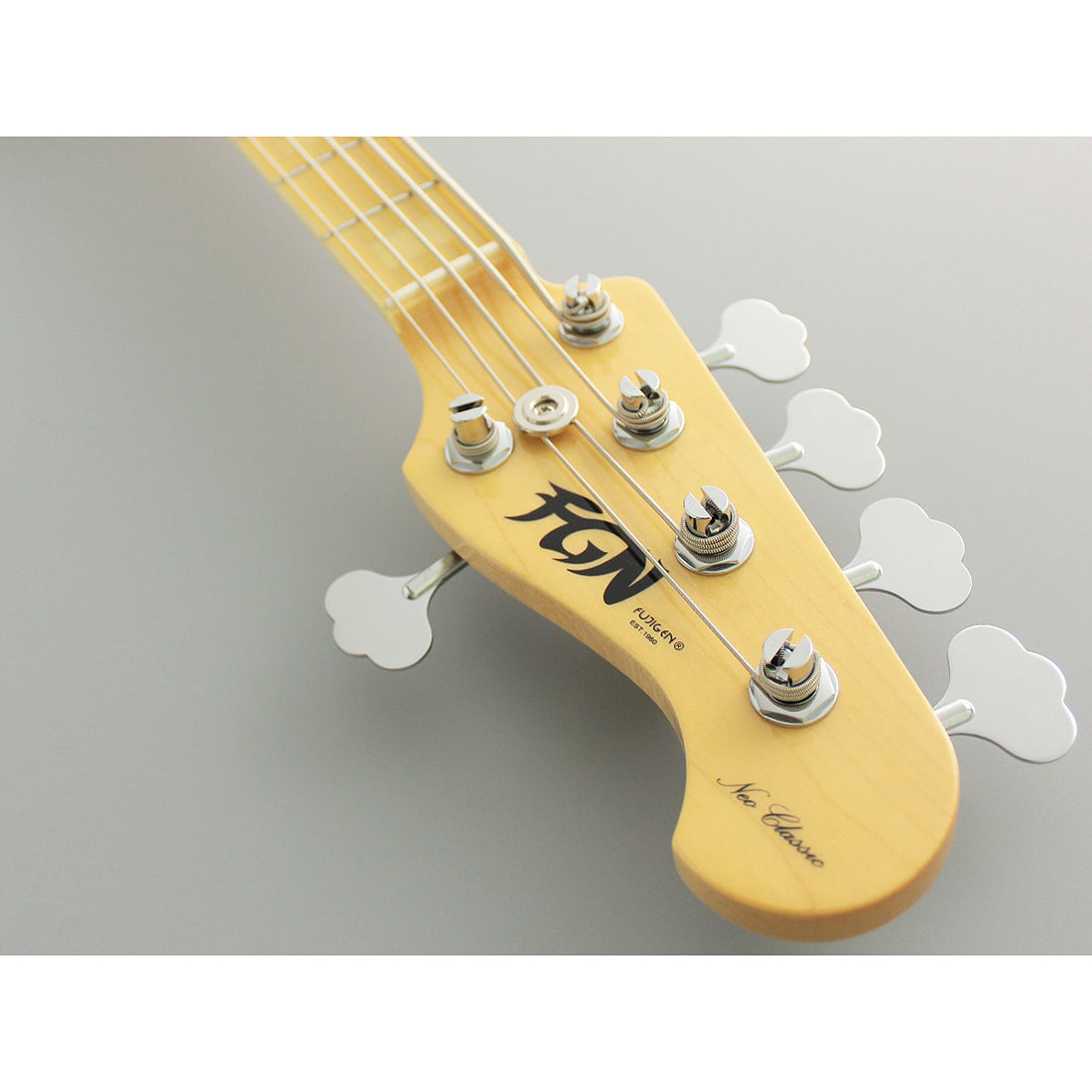 FGN NJB100MBAHV/VNT Neo Classic JB 5-String Vintage Natural Electric Bass Including Gig Bag