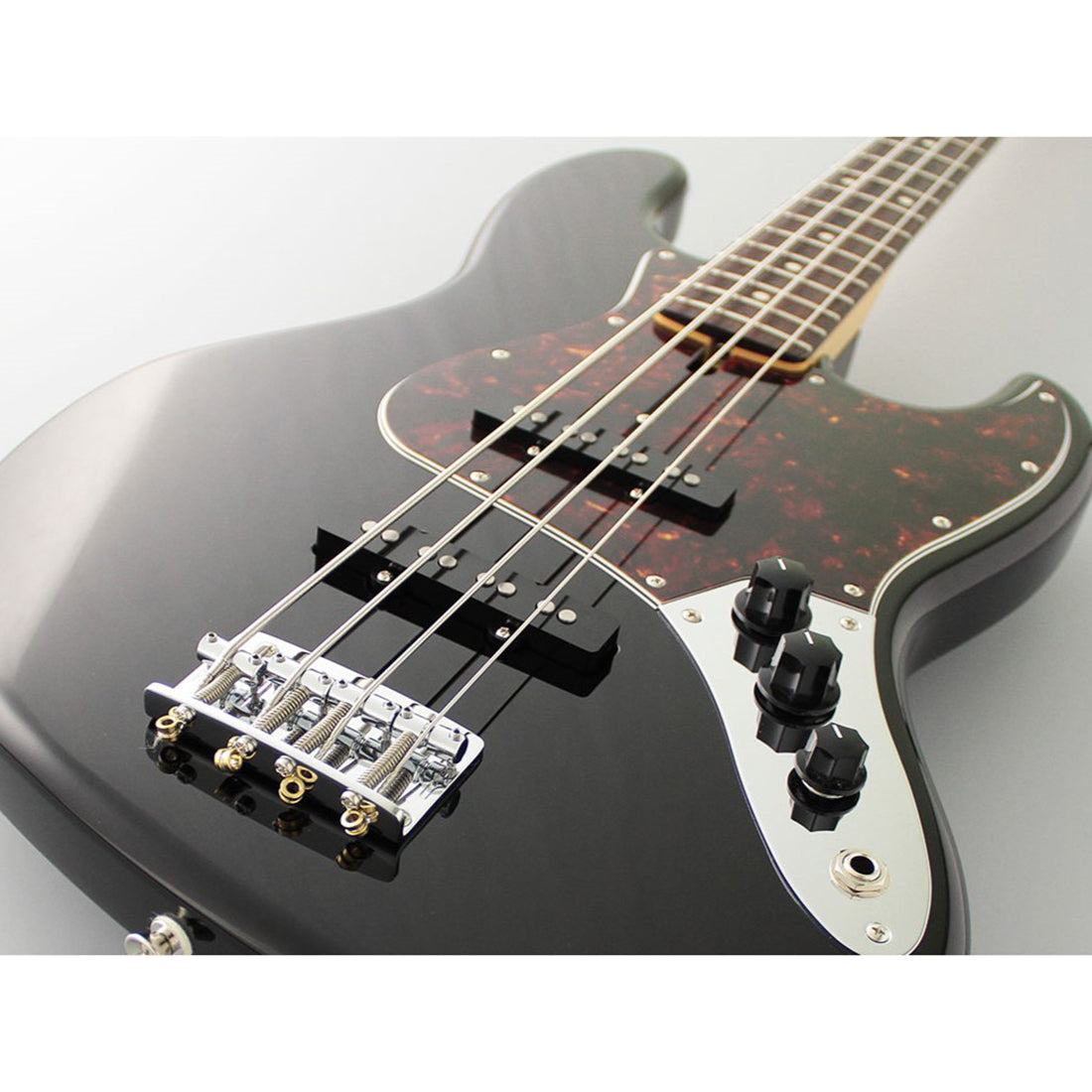 FGN NJB100RAL/BK Neo Classic JB Black Electric Bass Including Gig Bag