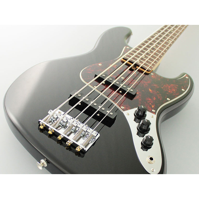 FGN NJB100RALV/BK Neo Classic JB 5-String Black Electric Bass Including Gig Bag