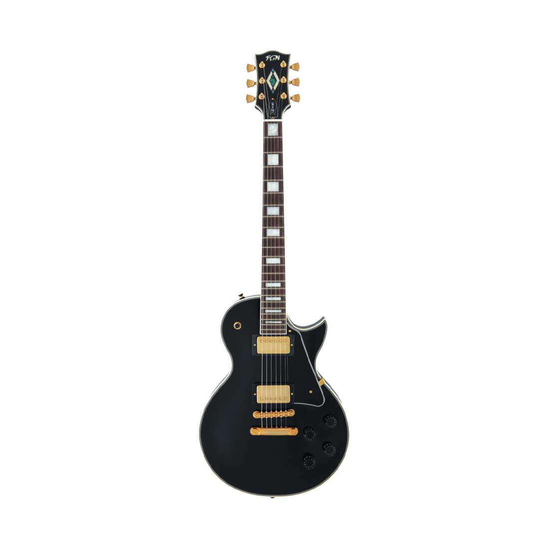 FGN NLC10RMP/BK Neo Classic Black Electric Guitar with Gig Bag