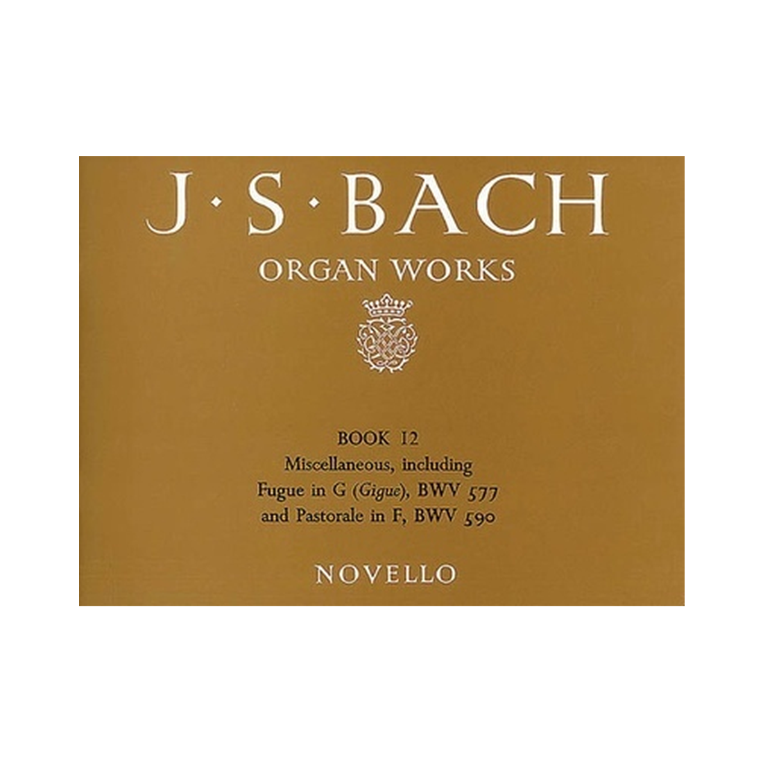 J.S. Bach - Organ Works Book 12