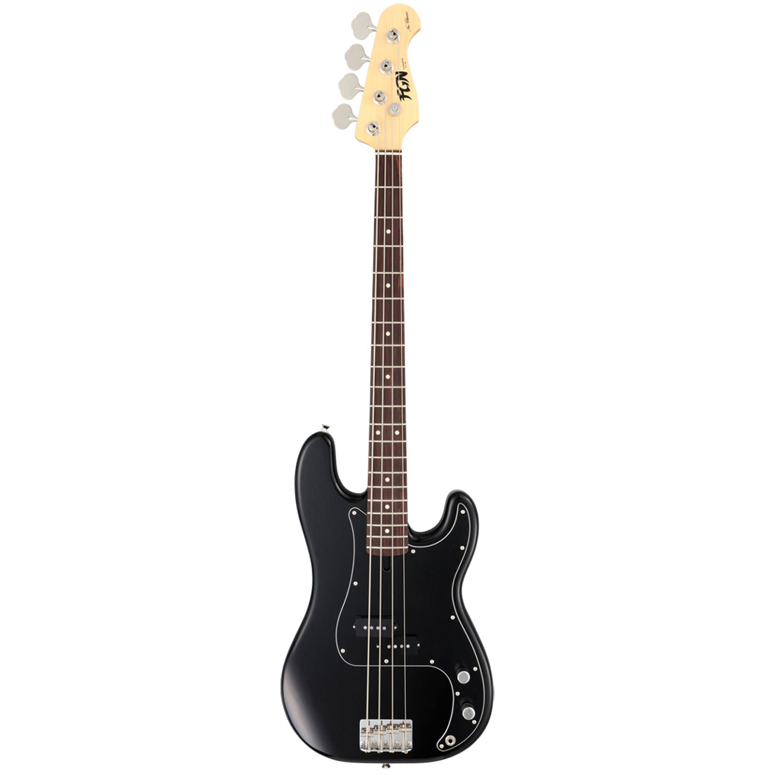 FGN NPB100RAL/BK Neo Classic PB Black Electric Bass Including Gig Bag