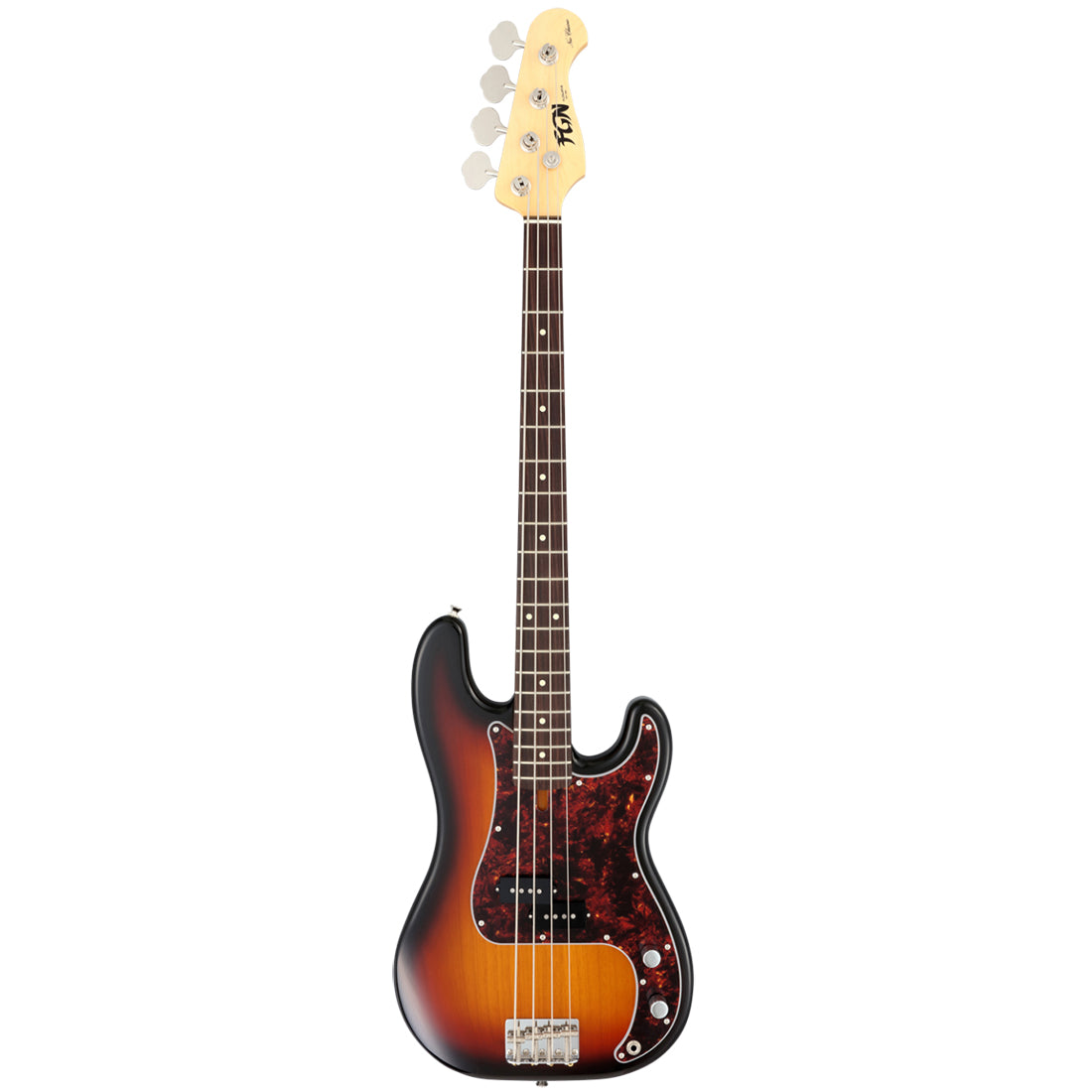 FGN NPB100RAL/3TS Neo Classic PB 3Tone Sunburst Electric Bass Including Gig Bag