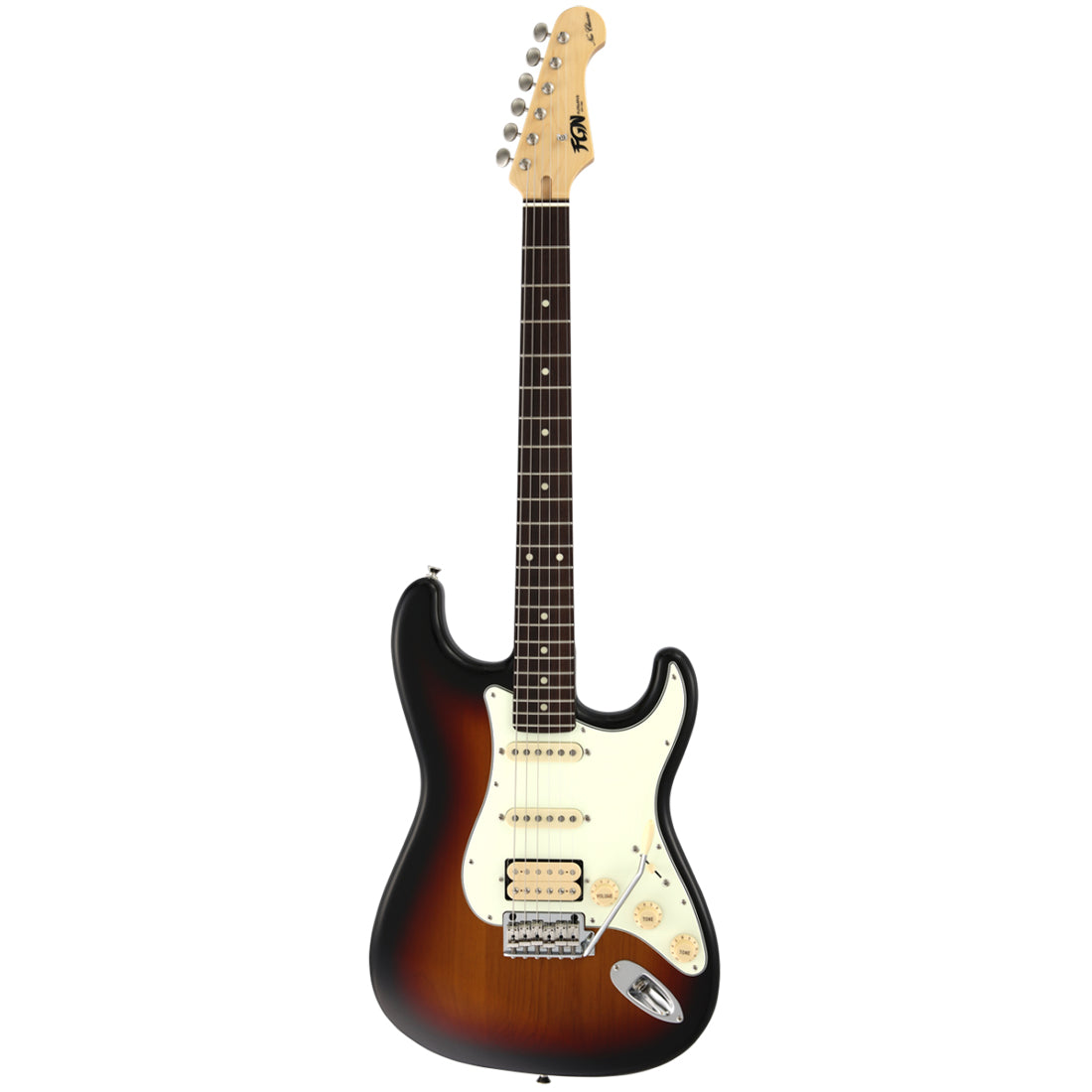 FGN NST110RAL/3TS Neo Classic ST 3Tone Sunburst Electric Guitar Including Gig Bag