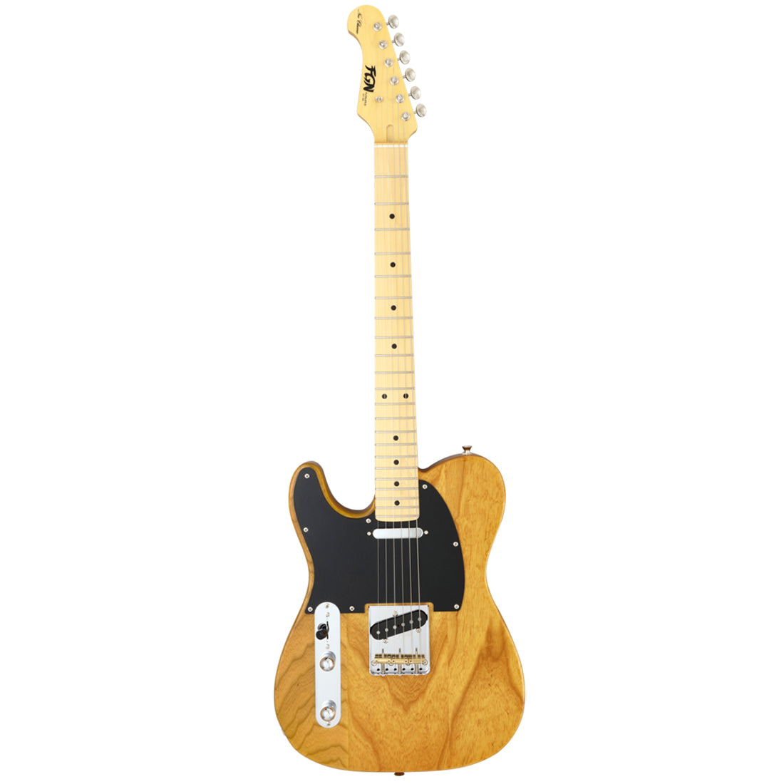 FGN NTE100MAHL/VNT Neo Classic TE Left-Handed Vintage Natural Electric Guitar Including Gig Bag