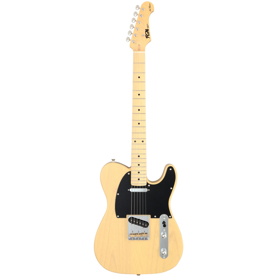 FGN NTE100MAH/OWB Neo Classic TE Off White Blonde Electric Guitar Including Gig Bag