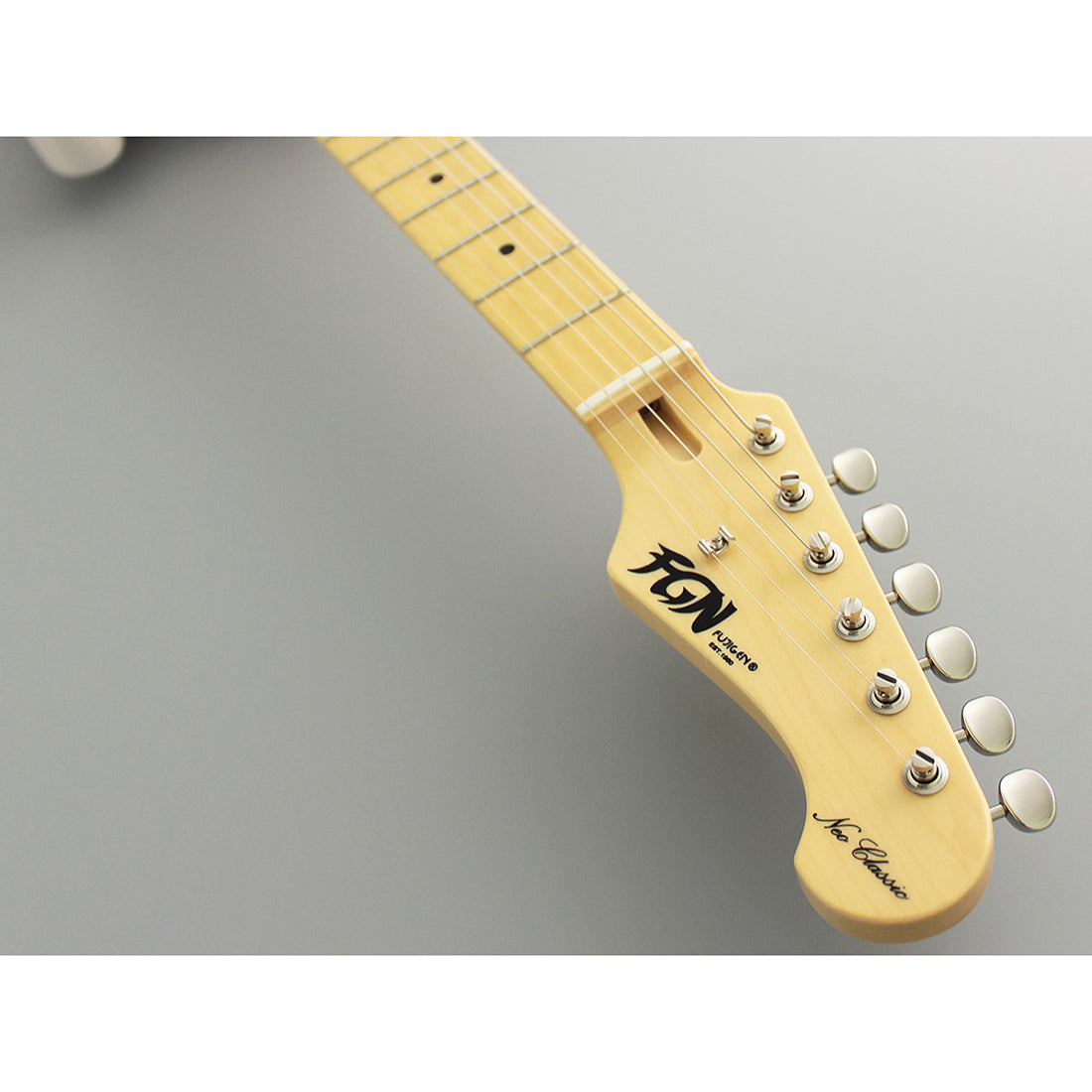 FGN NTE100MAHT/WB Neo Classic TE Semi-Hollow White Blonde Electric Guitar Including Gig Bag