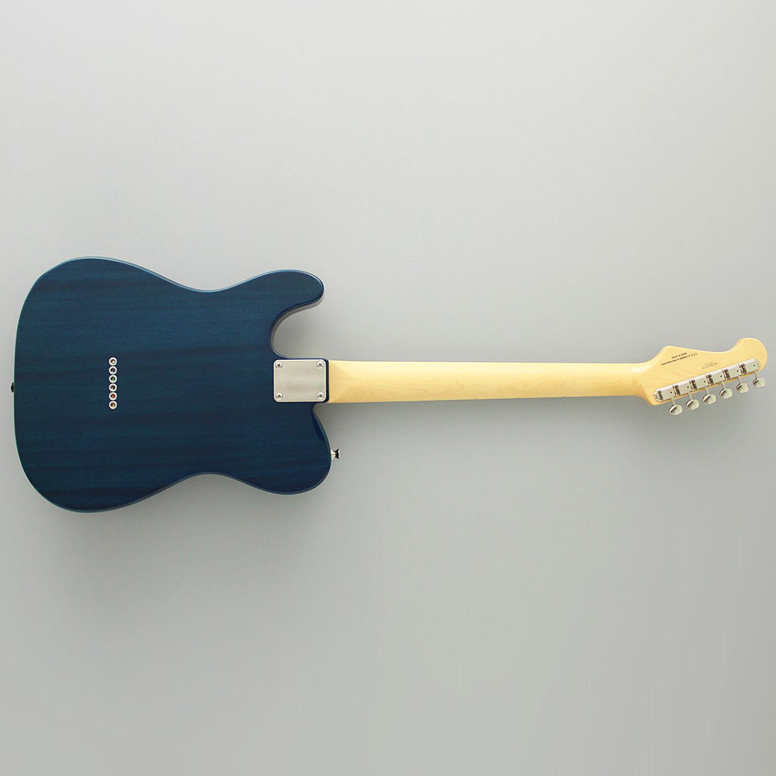 FGN NTE110MMHT/TBL Neo Classic TE Semi-Hollow Transparent Blue Electric Guitar Including Gig Bag