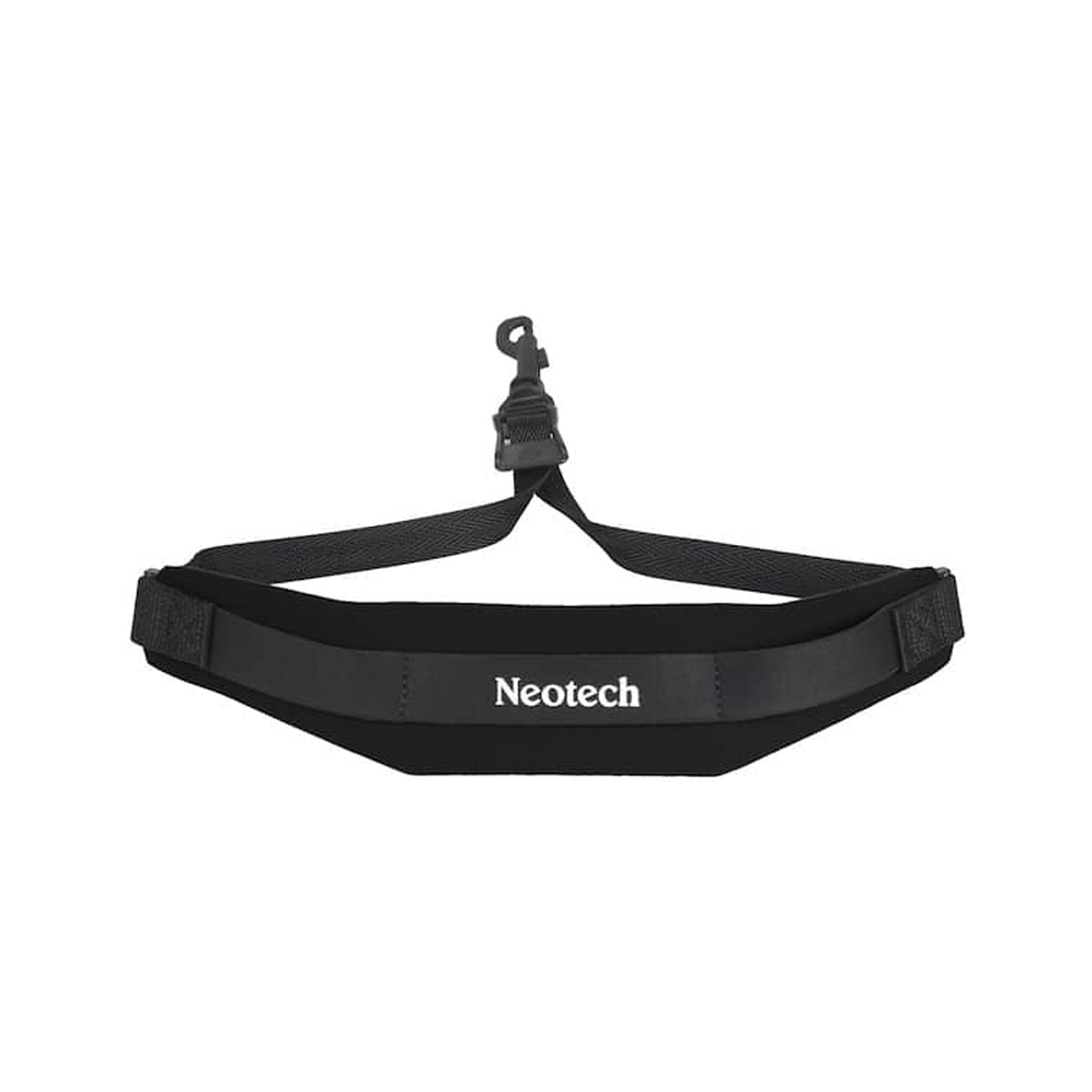 Neotech Black Soft Saxophone Strap with Swivel Hook